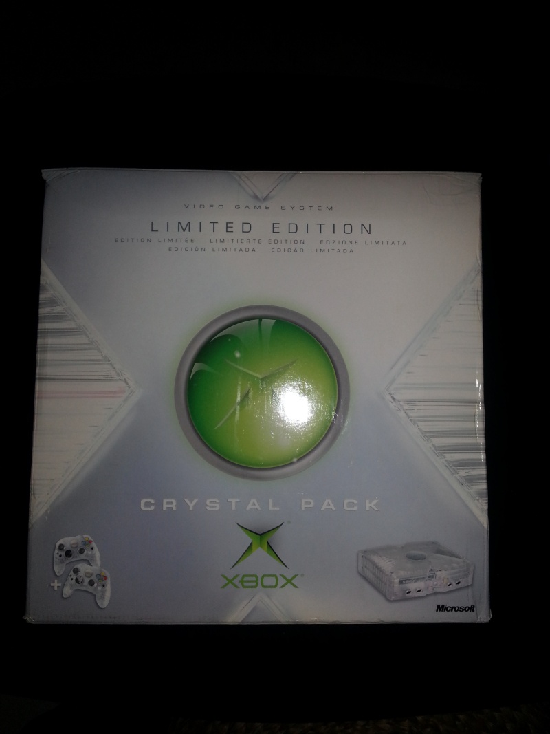 [EST] console xbox crystal complète 20130213