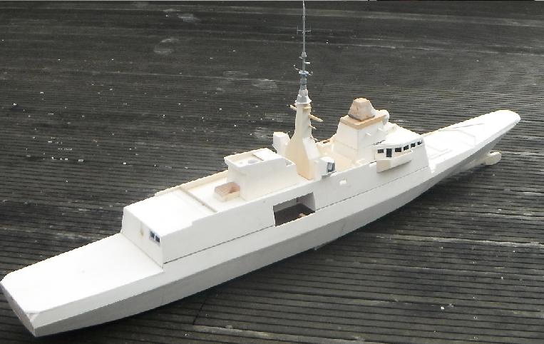 FREMM Aquitaine au 1/100 ème par chienjaune Photo213