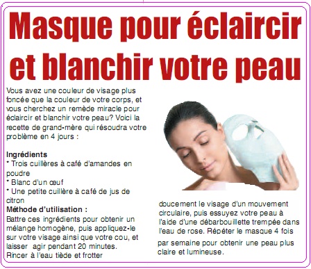 Mme : Un Masque de beauté (facile) Femmeb10