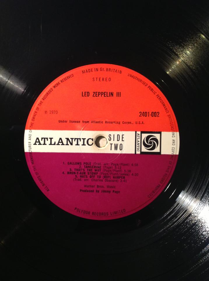 Led Zeppelin III 20770110