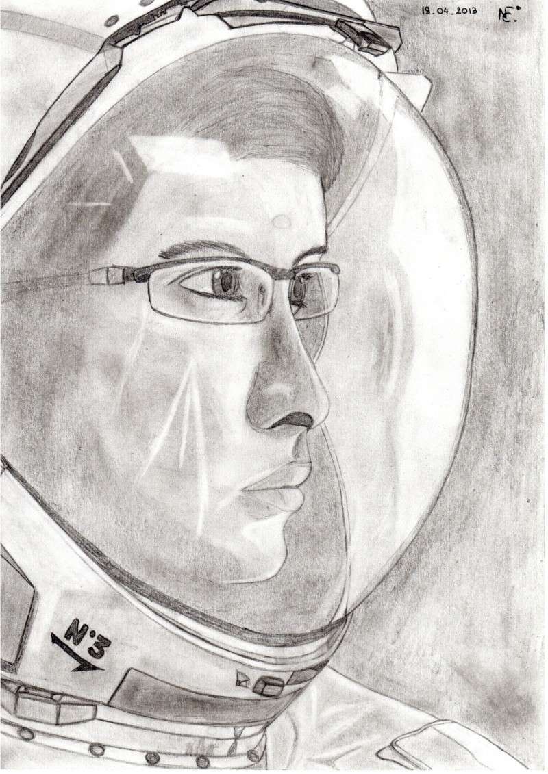 Portrait astronaute. Astron10
