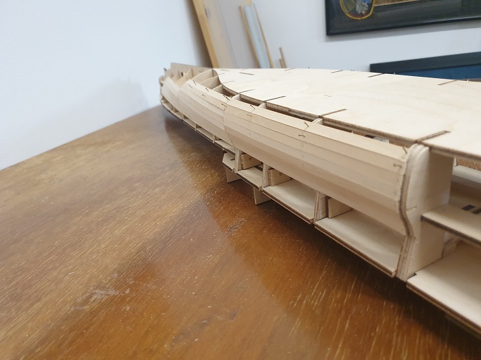 meninho's Schlachtkreuzer HMS HOOD von Amati - Seite 2 20220291