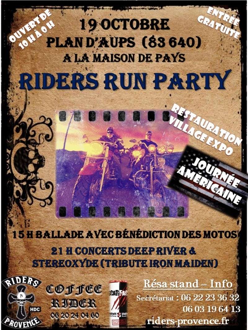 run party riders Flyer611