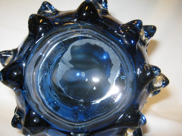 Bizarre Blue Glass Vase Glass_14