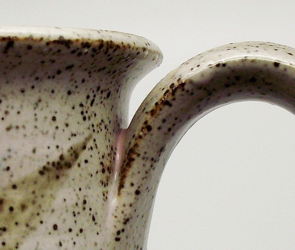 Stoneware Mug/Tankard With Flower Mark Similar To Vivika & Otto Heino Studio16