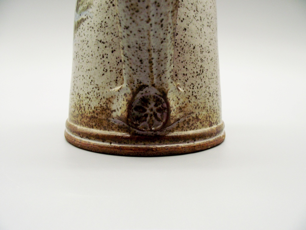 Stoneware Mug/Tankard With Flower Mark Similar To Vivika & Otto Heino Studio18
