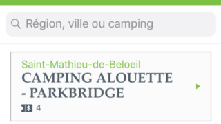 Des applications pour le camping et le plein air au Québec Applic12