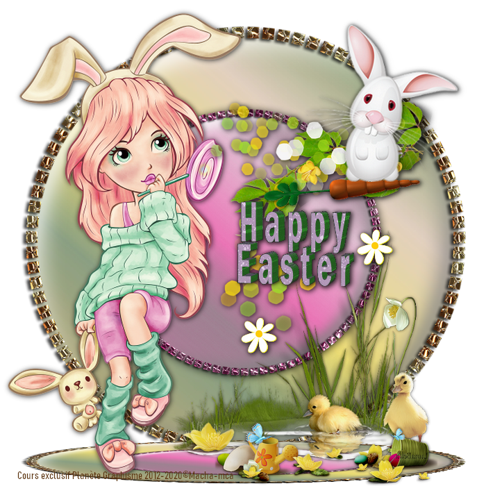 20 - Cours Rikiki  : Happy Easter ¥ 6a8k10