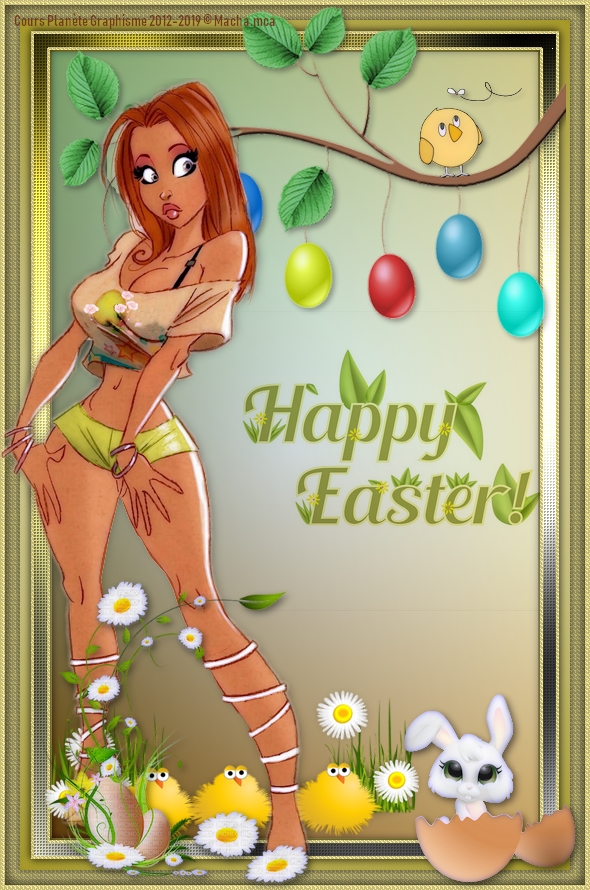 10 - Rikiki Cours de Macha : Happy Easter Essai_11