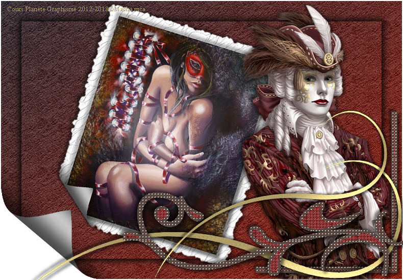 30 . Tuto & Variantes : Masque Rouge.  Yyzu10