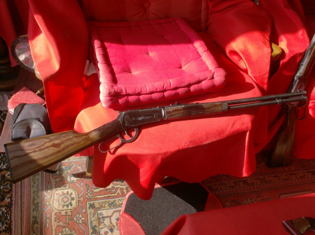 Travaux d'aspects sur mon 3ème et dernier rifle Winchester Umarex . Hpim2557