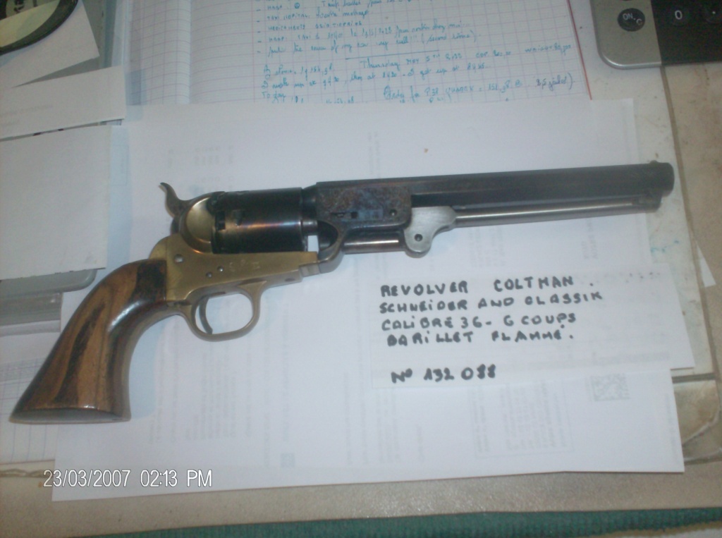 Pietta Colt 1851 Reb Nord Edition Luxe RNL44 Schnei27