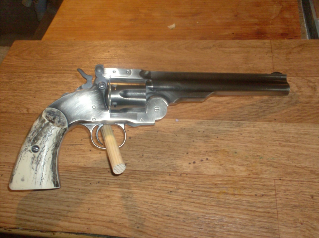 Revolver Colt 1860 Army White Pietta Schofi13