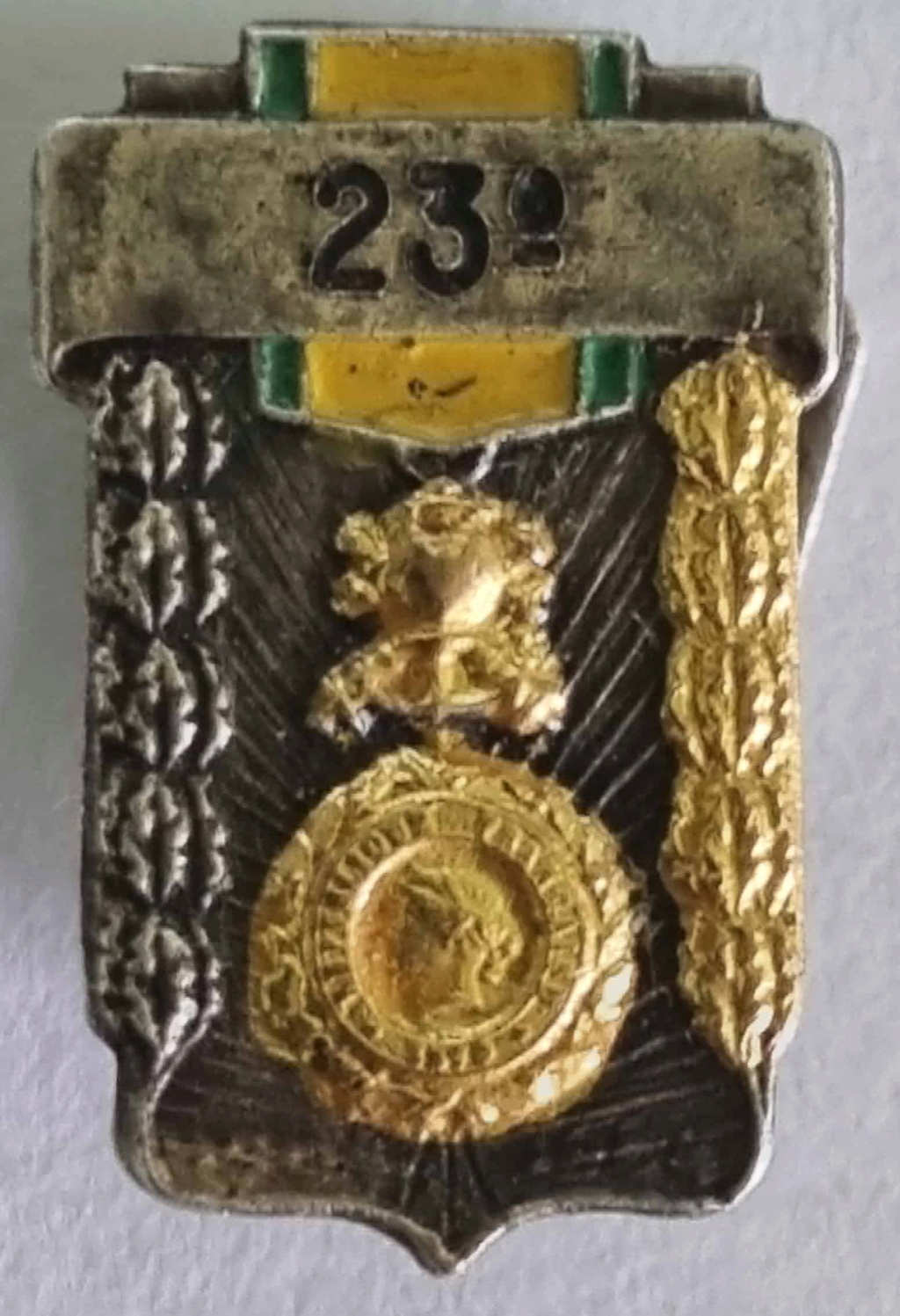 Estimation Insigne 23° Médaille de 1870 - GUERAULT - 20210423