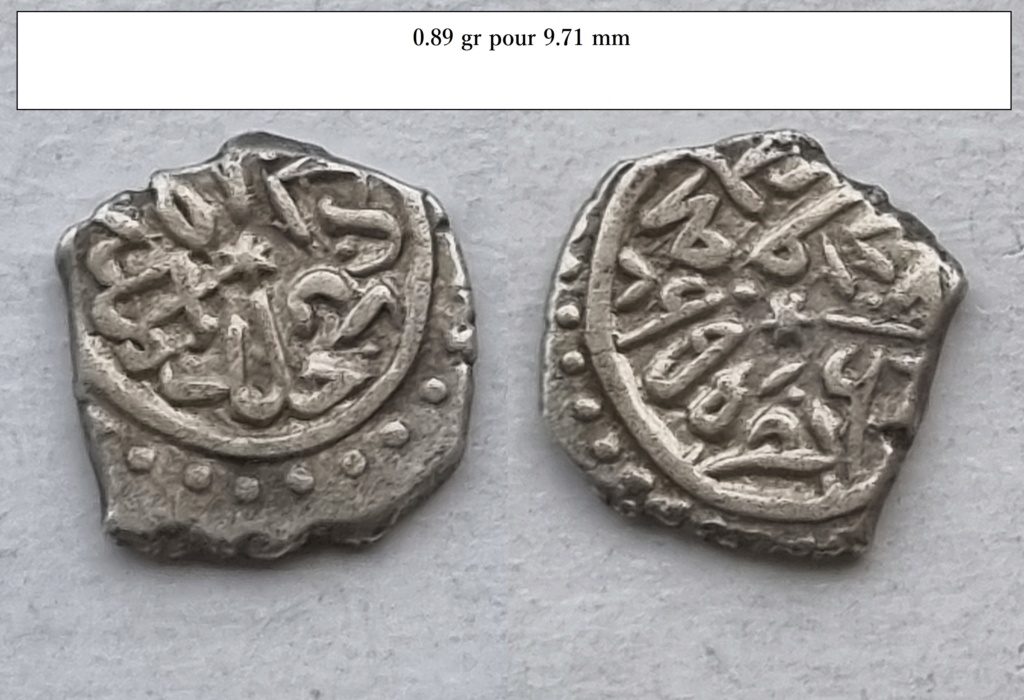 Mehmet II daté 865 AH (1461) et l'atelier est Edirne. 20230114