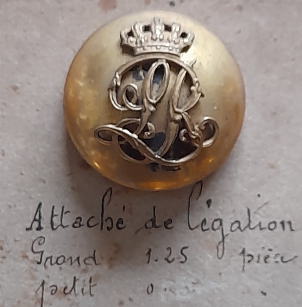 Monogramme Royal - LR comme Léopold Rex II à identifier  - SUPERIEUR - EB - FRANCE  33014611