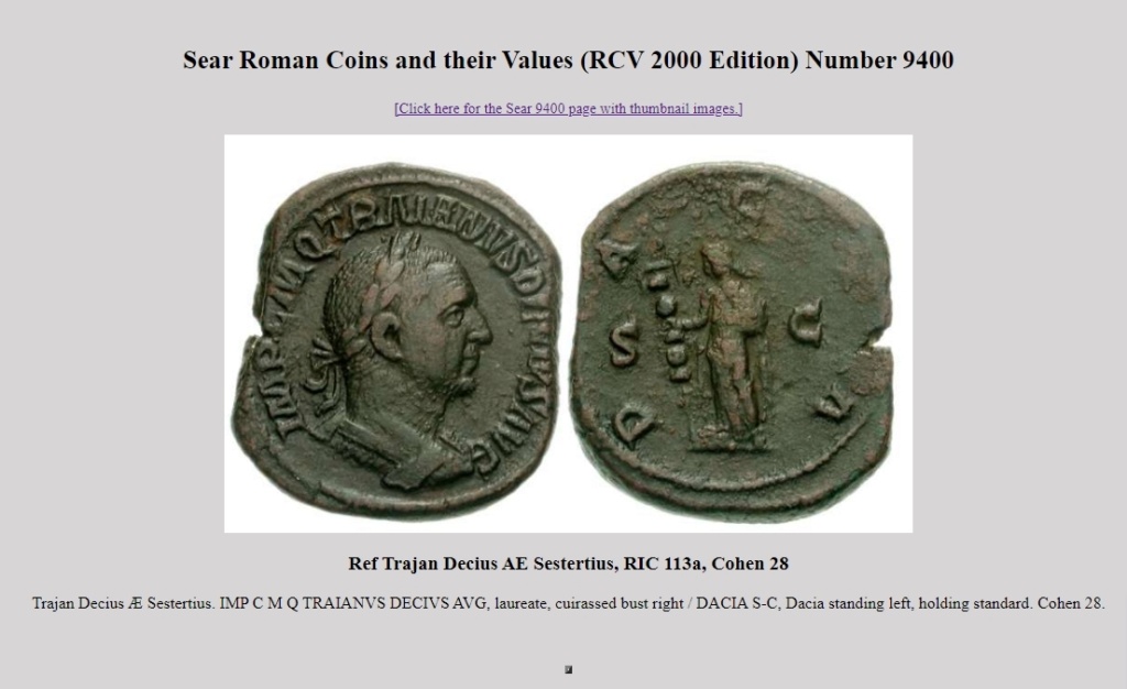 Trajan Decius AE Sestertius - RIC 113a Trajan10