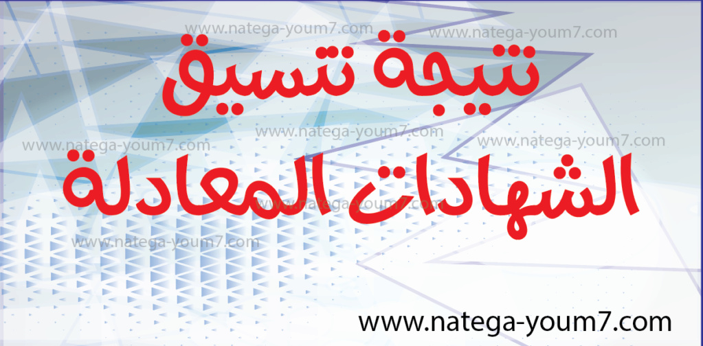 ظهرت نتيجة الشهادات المعادلة لعام 2023 علي موقع بوابة الحكومة المصرية Untitl60