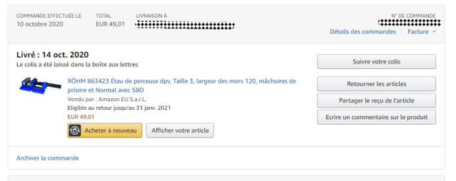Achat Amazon: surveillance des prix Keepa.com Captur14