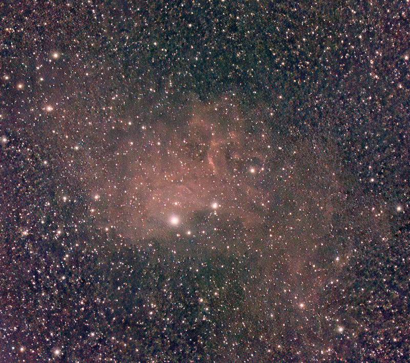 IC405 nébuleuse de l'étoile flamboyante ! Ic405_10