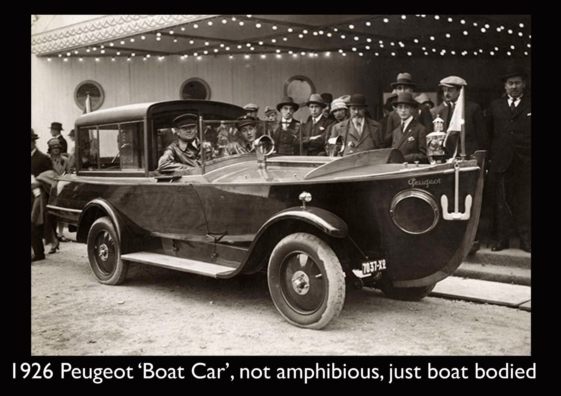 Peugeot Motor-Boat Car 1926 Peugeo12