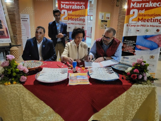 Un congrès international sur la phénylcétonurie appelle à son dépistage systématique au Maroc Signat11