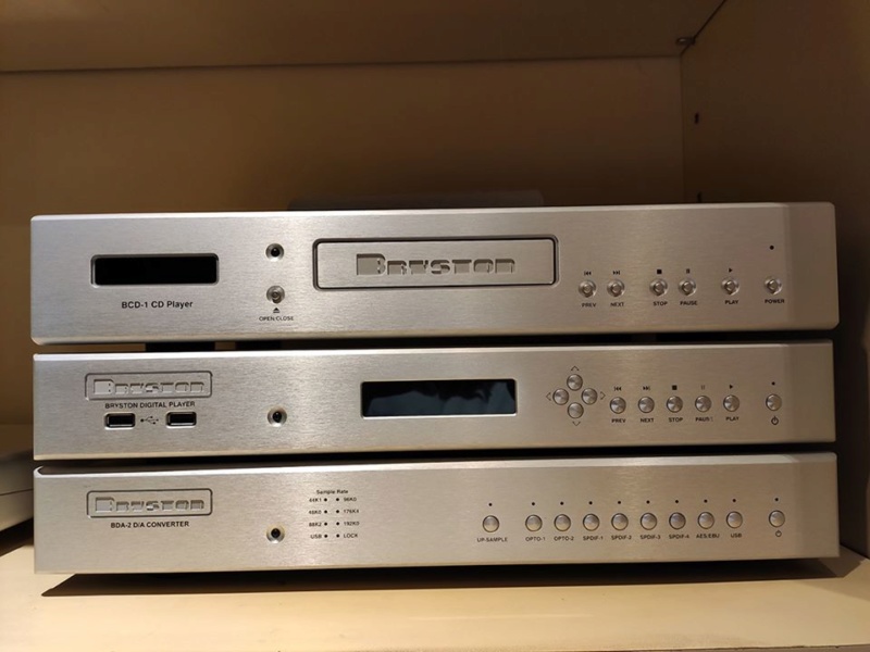 Bryston BCD-1 CDP + BDA-2 DAC + BDP-2 Streamer Set (USED) 81109910