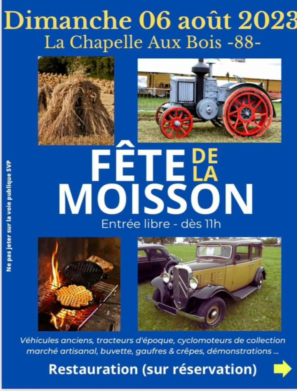 2023-08-06 - Fête de la moisson à La Chapelle aux Bois (88) 20230711