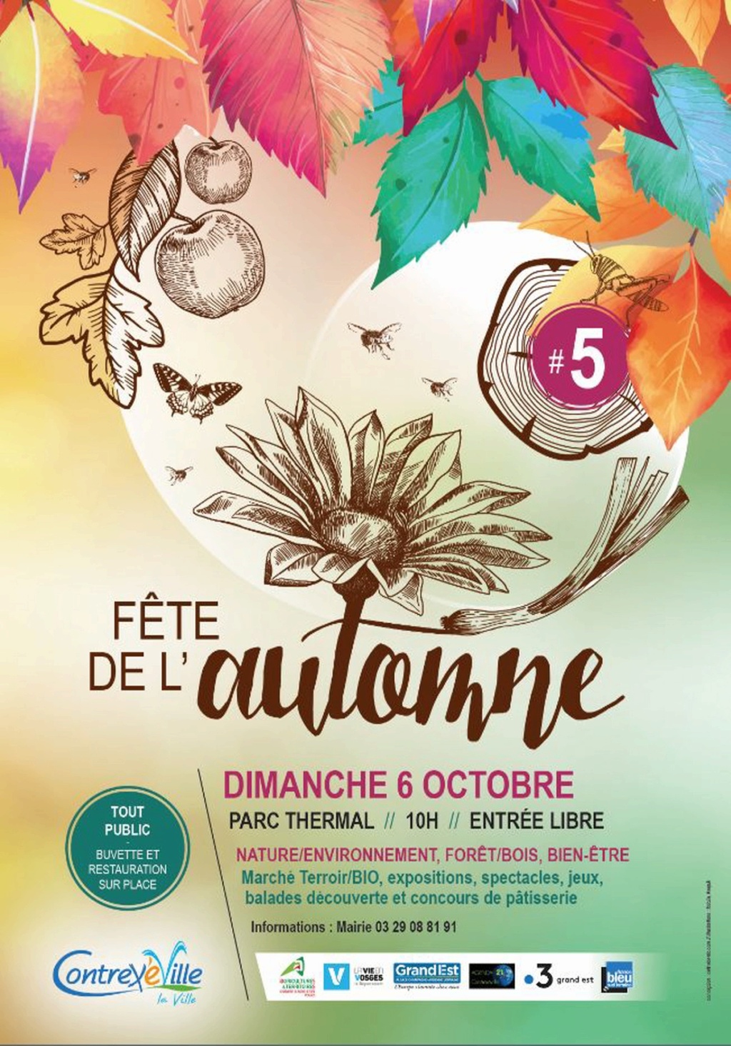 88 CONTREXEVILLE :Fête de l'automne le 6 Octobre 2019 Fete_d10