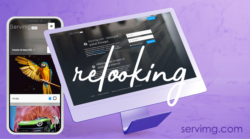 Servimg :  New look for a better user experience. Servim11