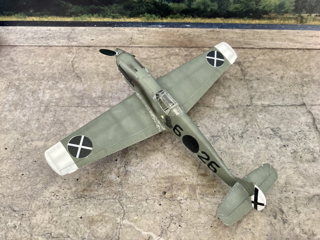 [Heller] 1/72 - Messerschmitt Bf 109 B-1 - Légion Condor (VINTAGE)  (bf109) Img_e135