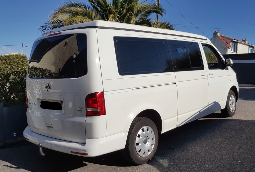 Vends T5 Caravelle Long 2014 (2.0L, 114cv) reprog 174CV avec Toit Reimo 29 900€ 210