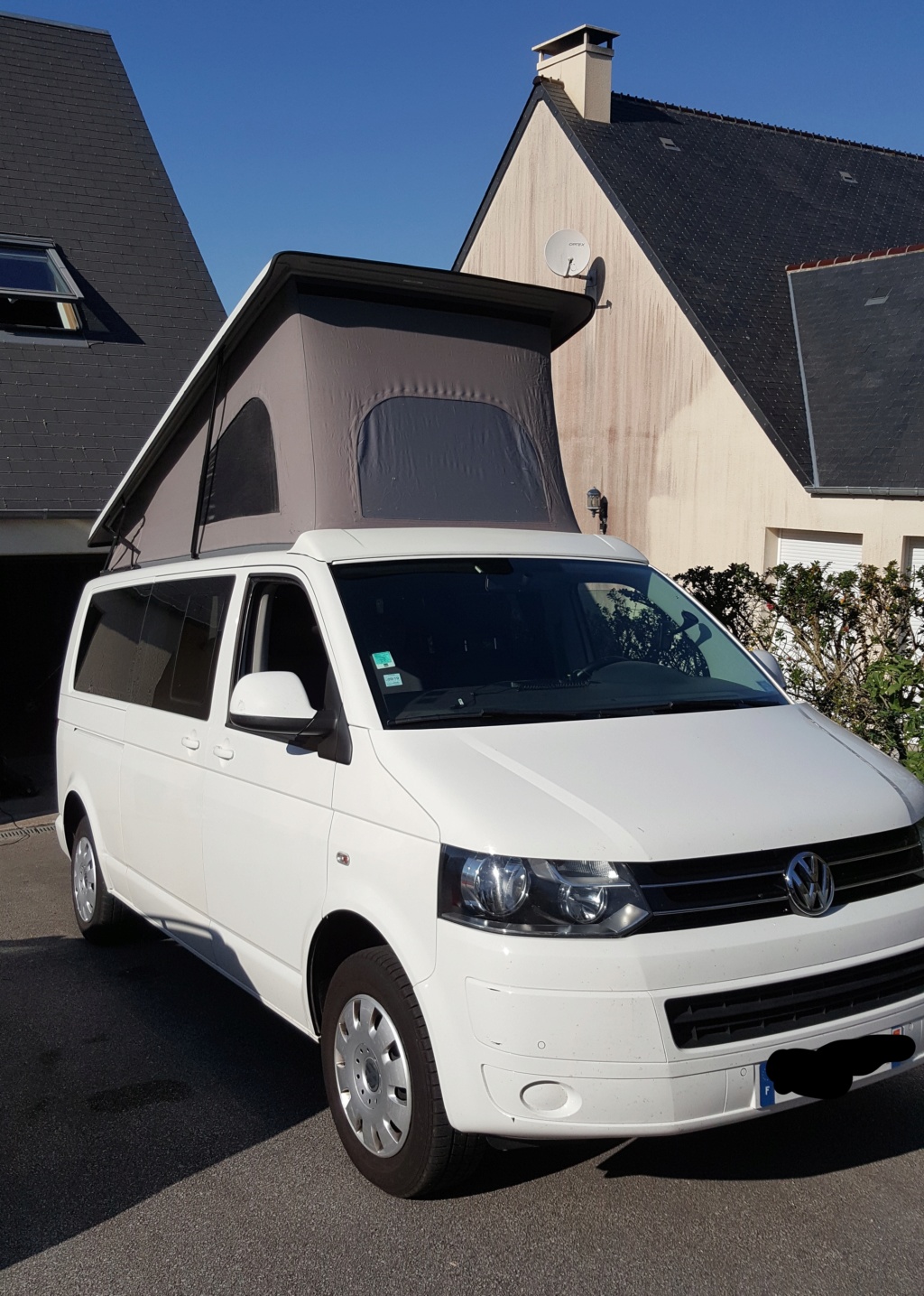 Vends T5 Caravelle Long 2014 (2.0L, 114cv) reprog 174CV avec Toit Reimo 29 900€ 710