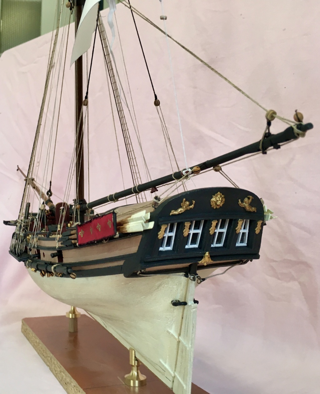 Bateau des Indes Occidentales scratch 1/48 par Gargousse Bateau14