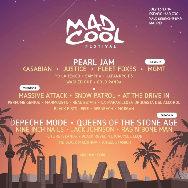 Mad Cool 2020. 8 - 11 Julio. Taylor Swift, Jamie Cullum, Finneas, Tones and I, Tove Lo, Khalid... - Página 12 24313010