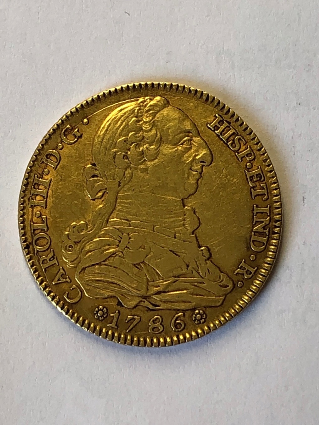 4 Escudos Carlos III Anvers13