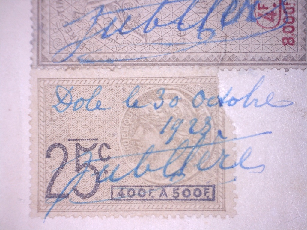 À identifier timbre 18.. mais la date est 1923 ??  20122211