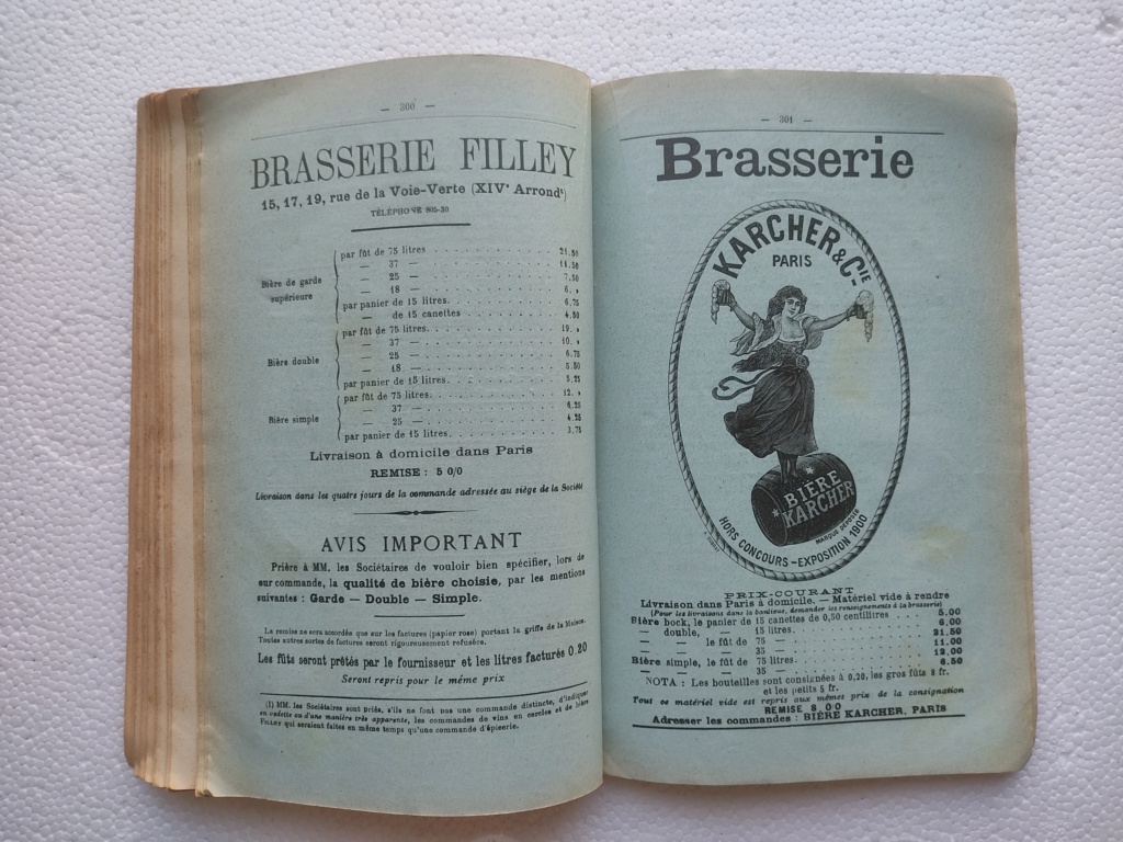 livre 1911 association coopérative de consommation livre oblitération postale Img_2066