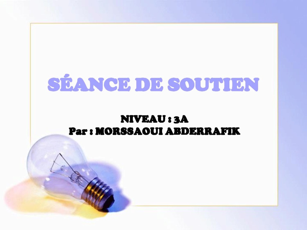 FR:SÉANCE DE SOUTIEN Docume56