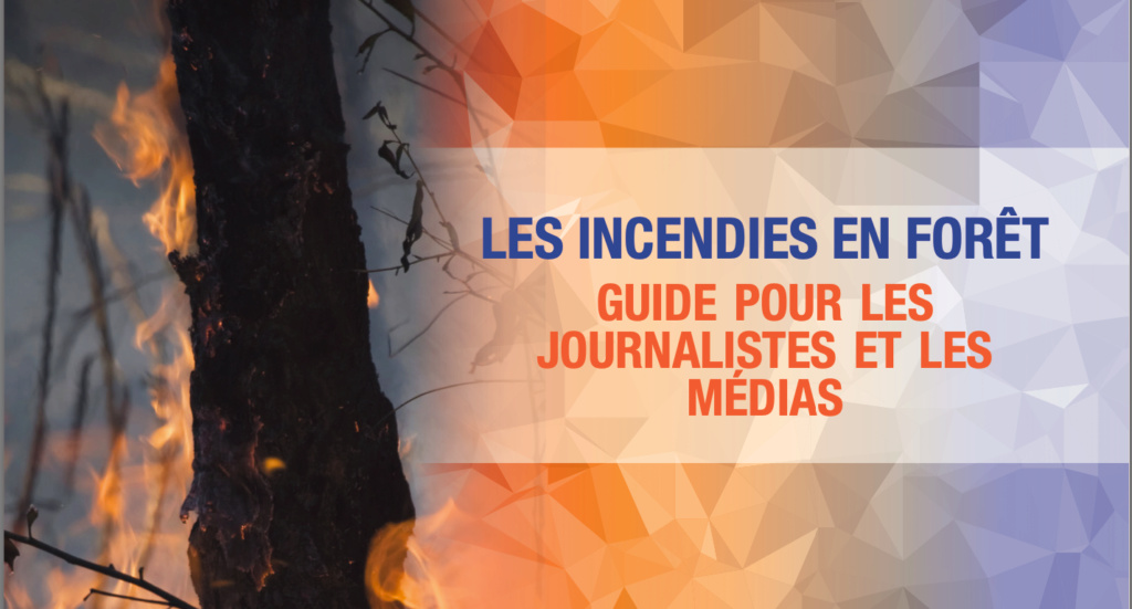LES INCENDIES EN FORÊT     guide pour les journalistes et les médias Captur30