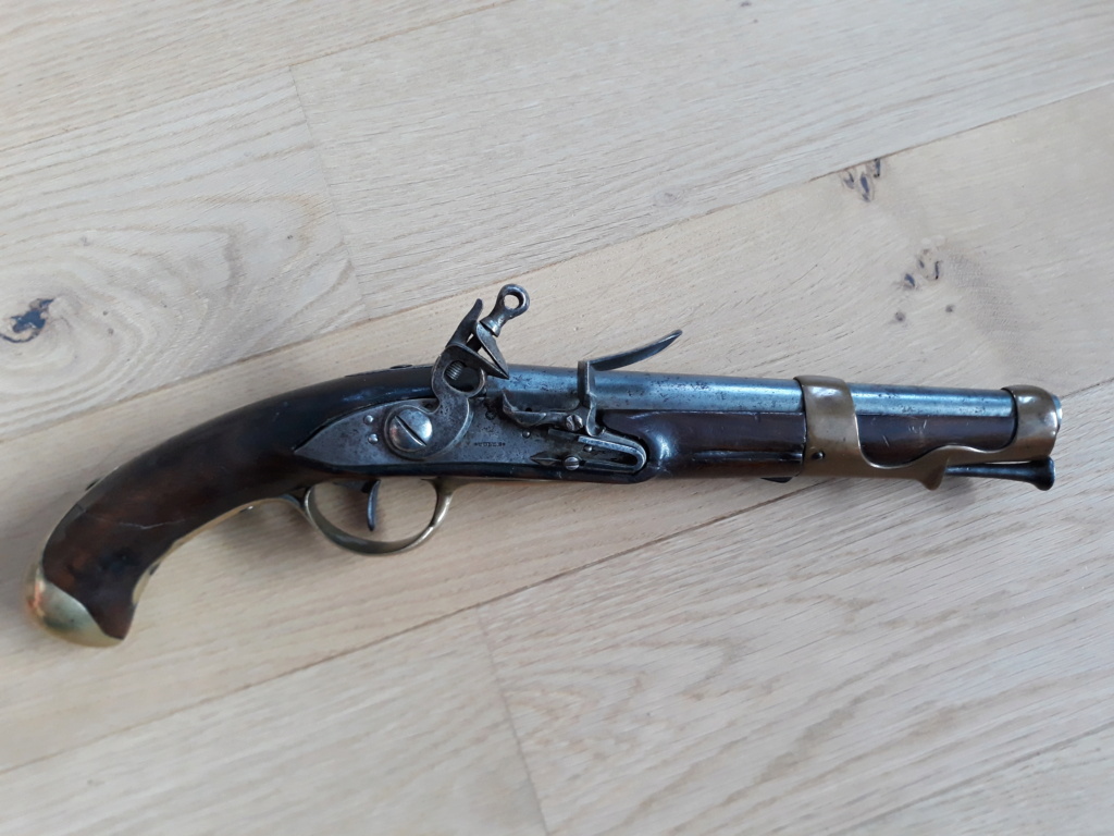 Très rare pistolet 1763 de marine Tulle 20211211