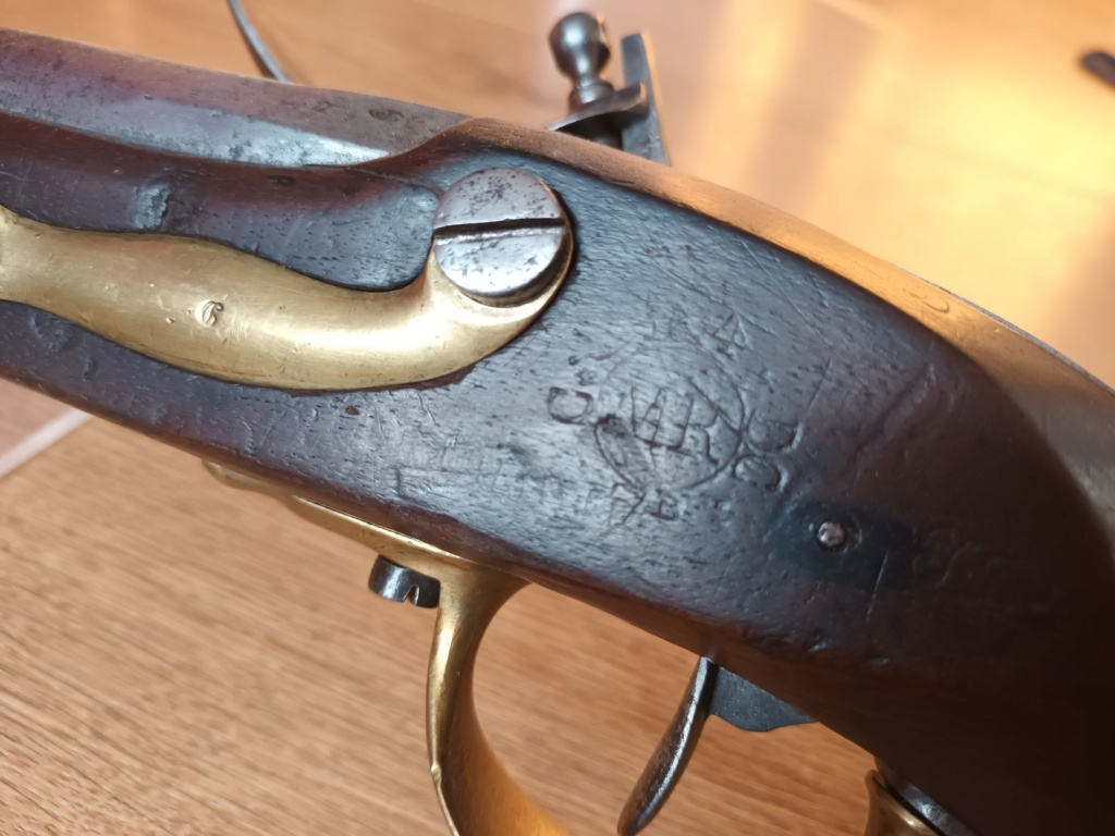 Rare pistolet AN XIII Versailles 20230111