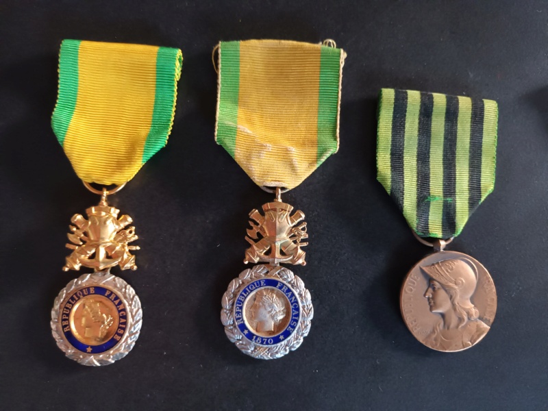 5 médailles 1870 / 1914 à identifier et estimer 20231011