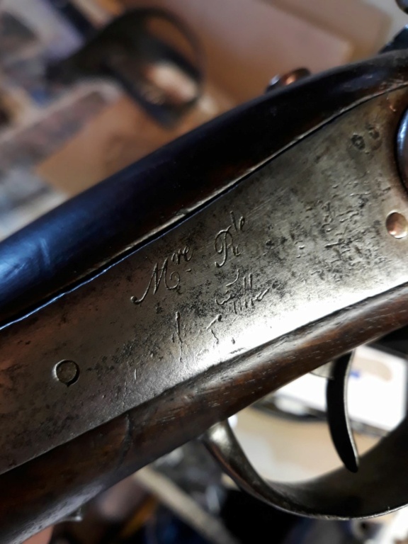 A identifier fusil français vers 1848 tampons Savoie + baïonnette  526