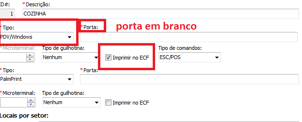 IMPRESSÃO DE COZINHA EM DIFERENTES IMPRESSORAS (BARES) - impressão fixa por terminal Sem_tz10