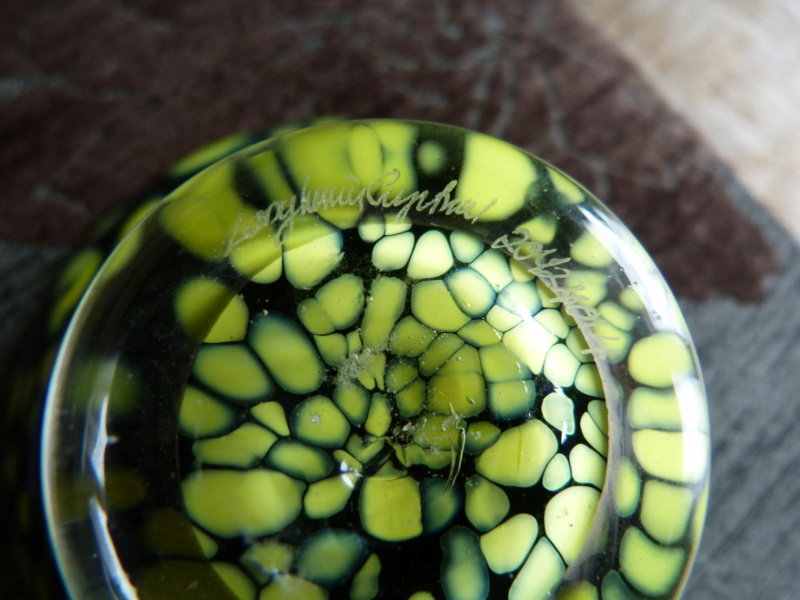 Glass bowl - Langkawi Crystal, Thailand  P1120750