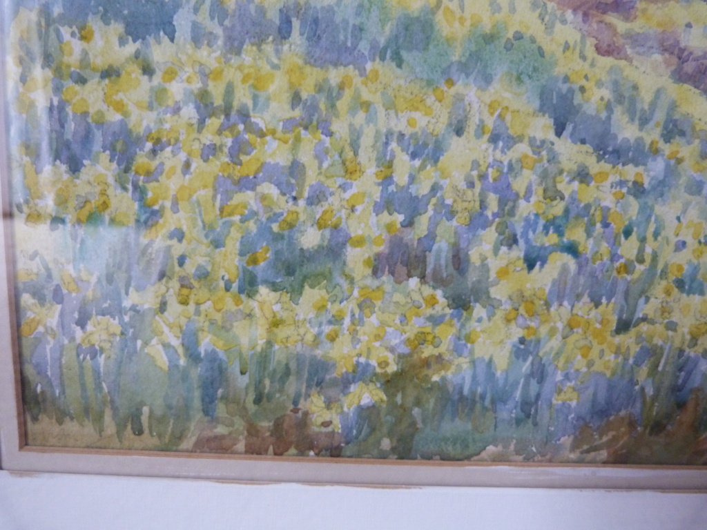 1923 watercolour by W Sedgwick. Any info please. P1140811