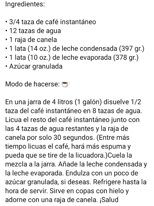 Agua fresca de café Screen62