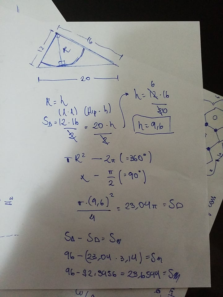 Relações métricas no triângulo retângulo. Res410