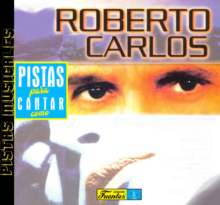 cd 15 Pistas para cantar como Roberto Carlos Pistas11